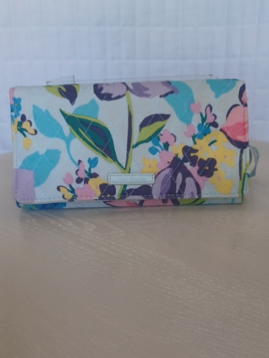 Vera Bradley Handbags - Vera Bradley RFID Wallet In The Marion Floral Pattern